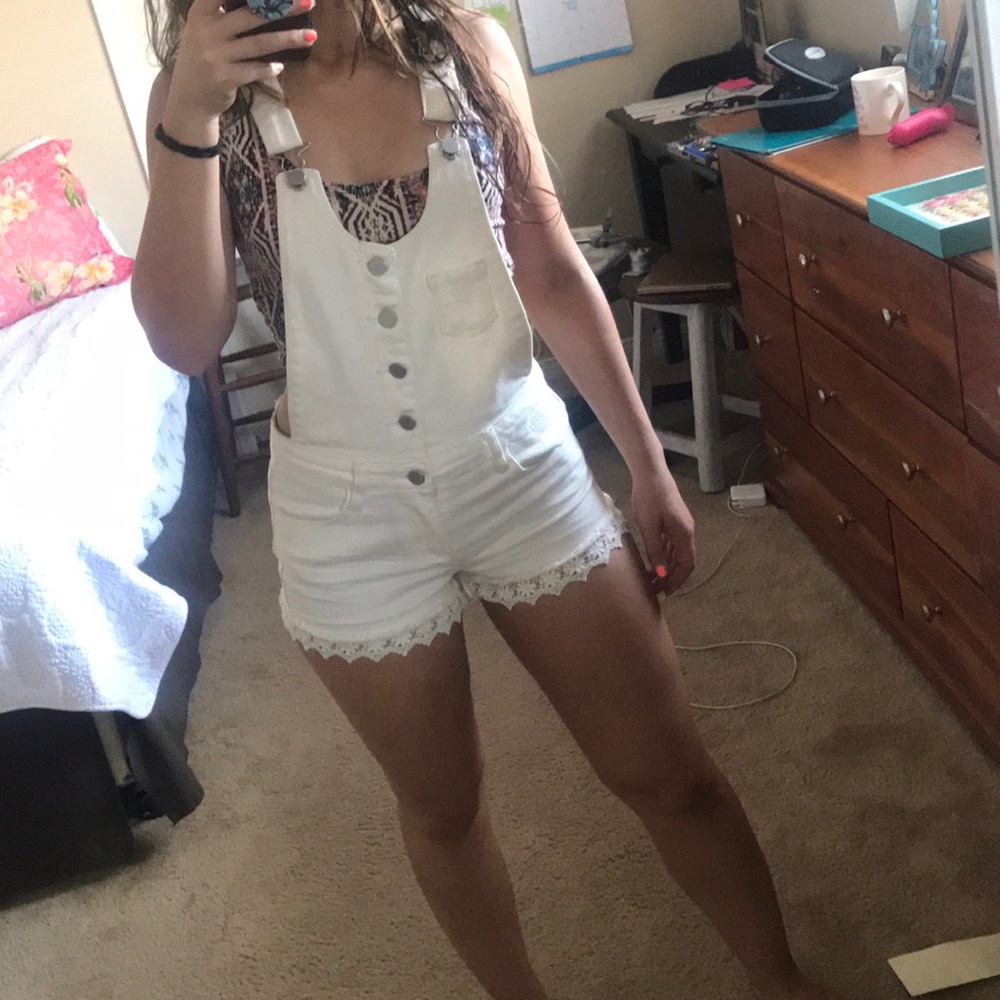 White overalls
